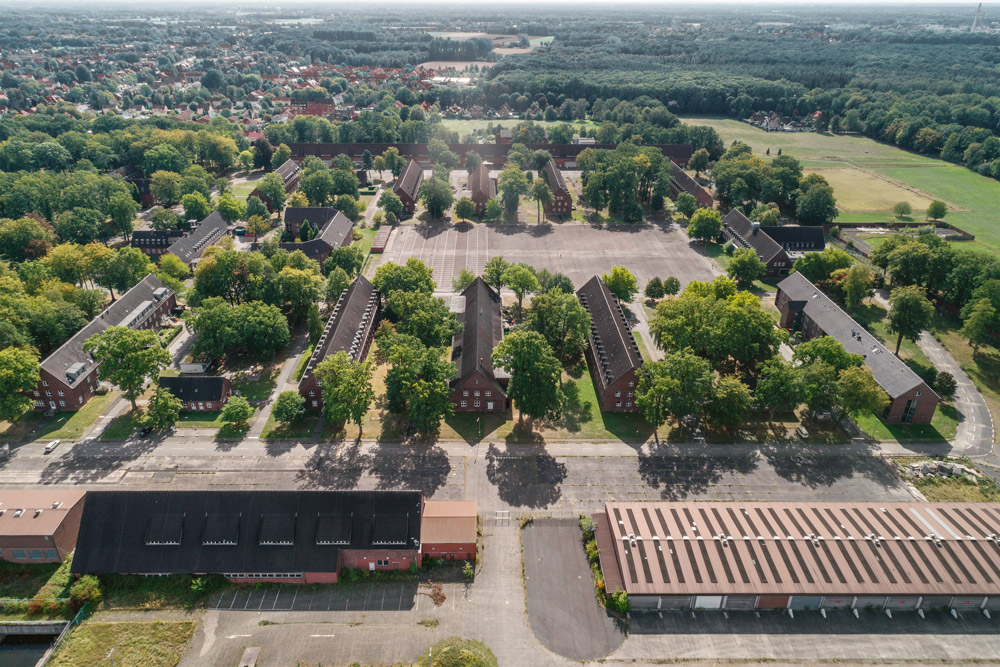 Luftaufnahme York-Quartier