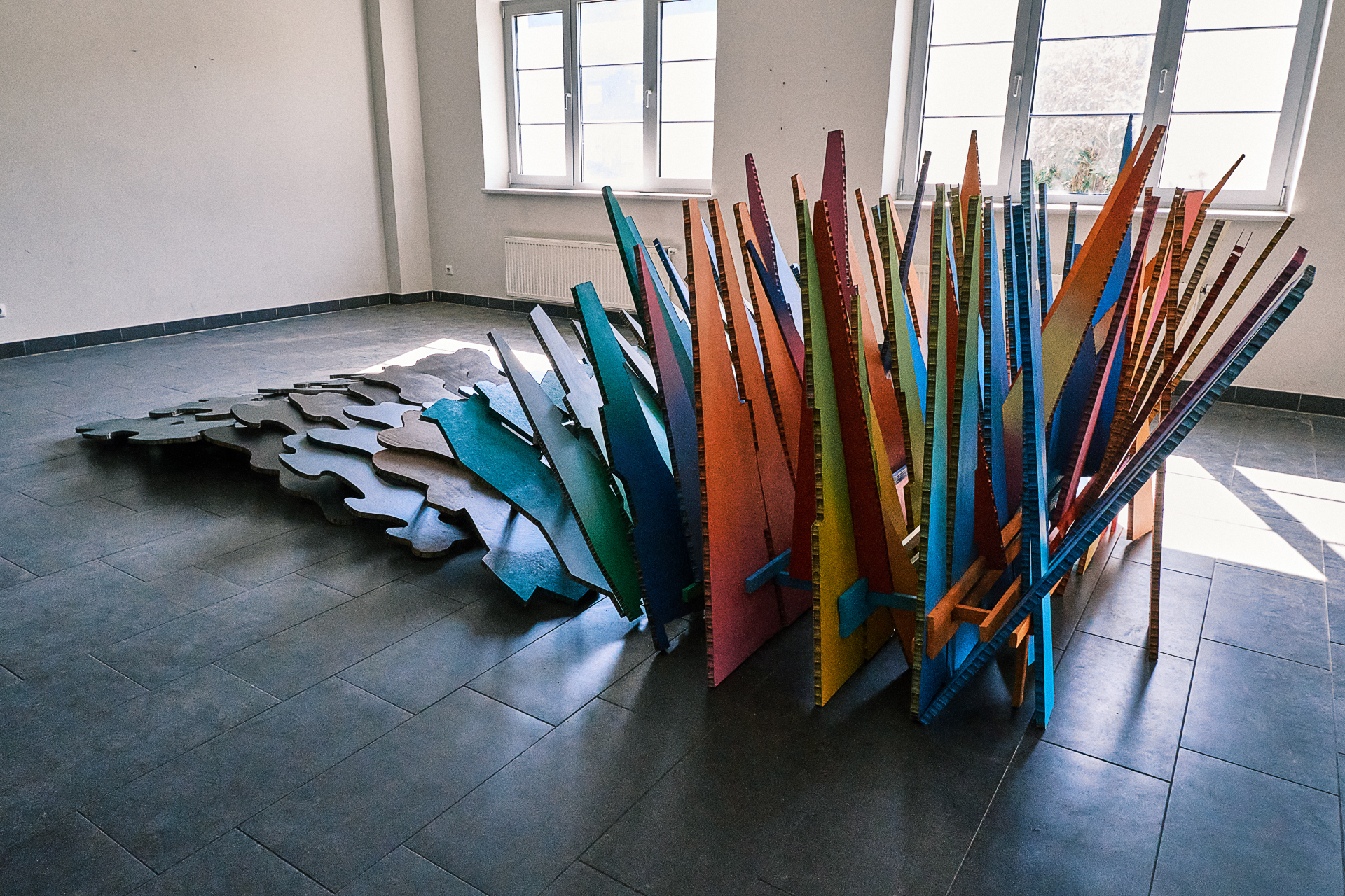 Spitzen bunt