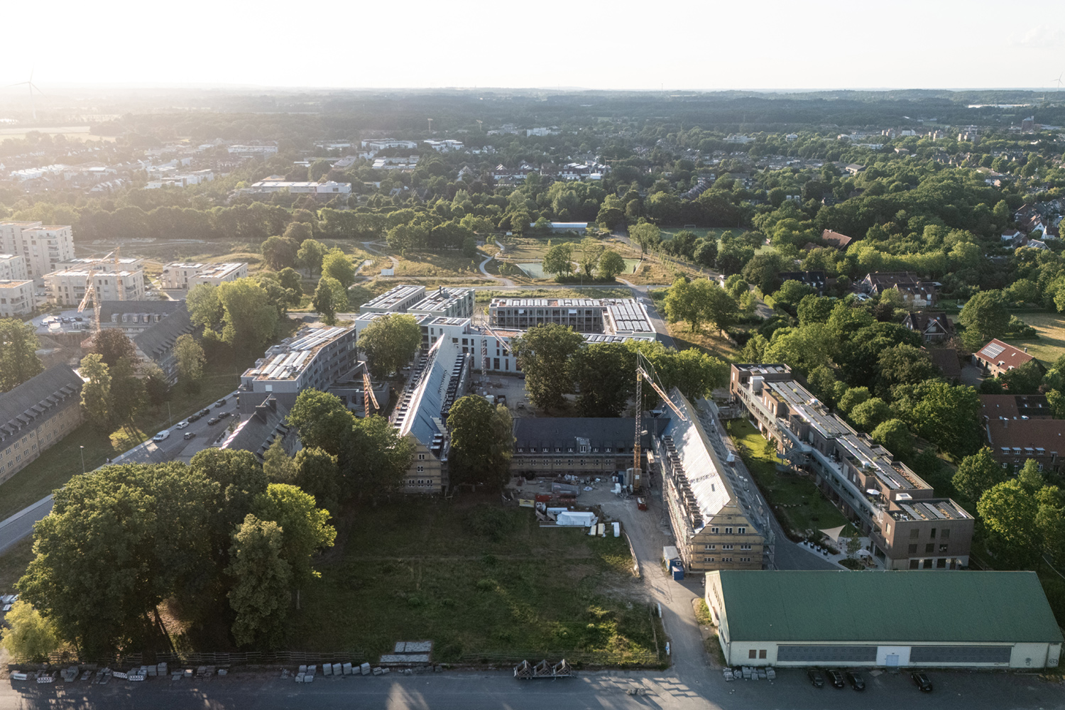 Luftaufnahme OX Camp