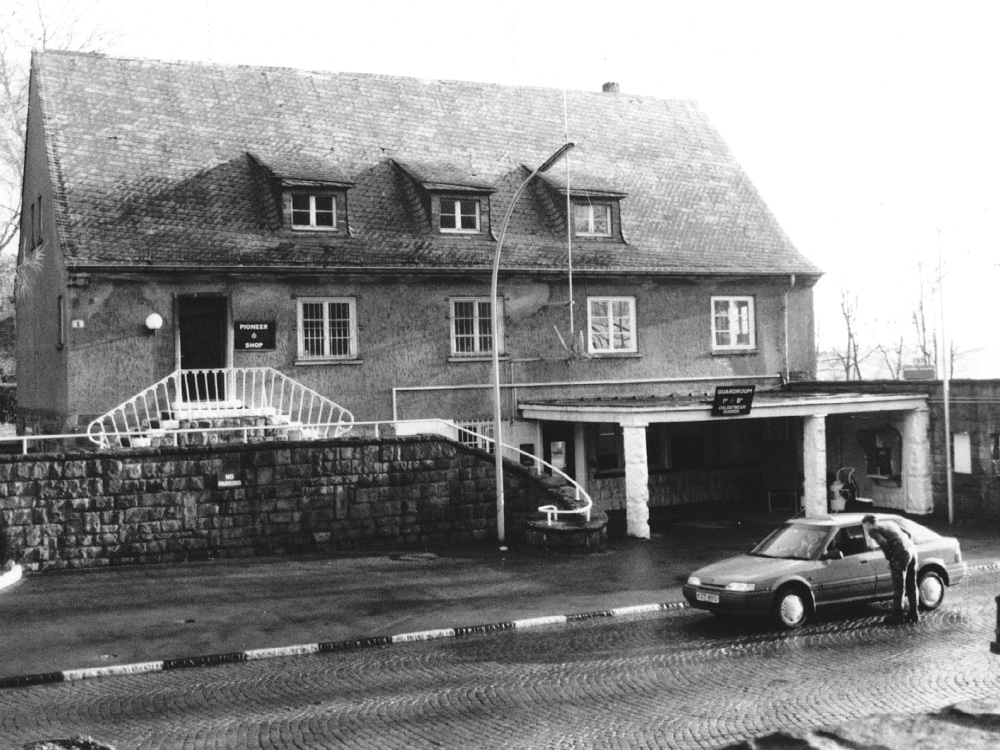 Wache am Haupteingang Roxeler Straße (1990)