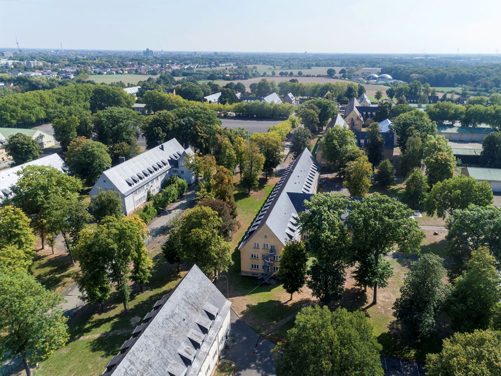 Oxford Kaserne von oben