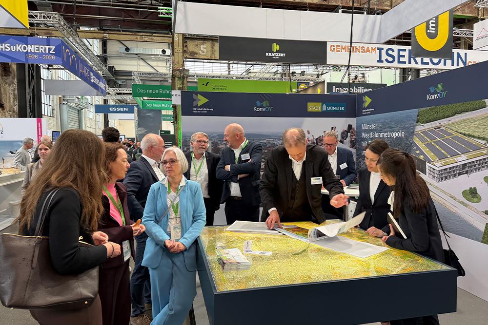 Stand auf der Polis Convention