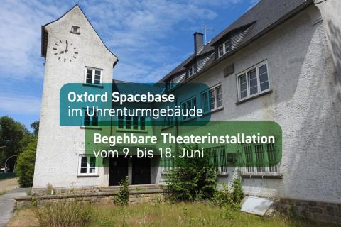 theaterinstallation im uhrenturm 