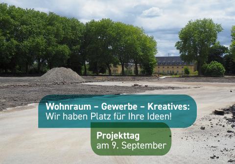 Interessenten für Baufeld B1 und B2 können vor Ort das Quartier kennenlernen.